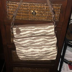 Sak Zebra Stripe Purse
